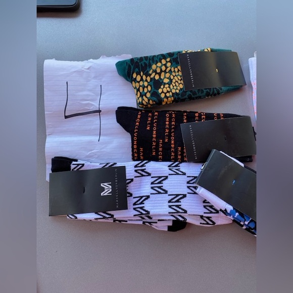 Assorted Patterned Socks Set - Picture 2 of 3
